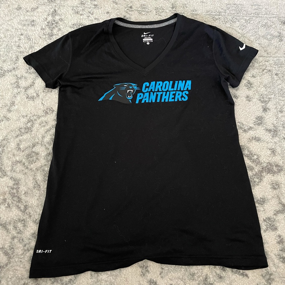 Nike Dri-Fit women’s size M Panthers shirt